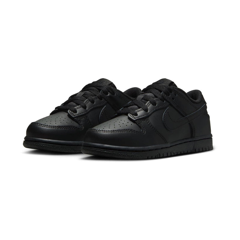 Dunk Low 'Triple Black' Little Kids' Shoes