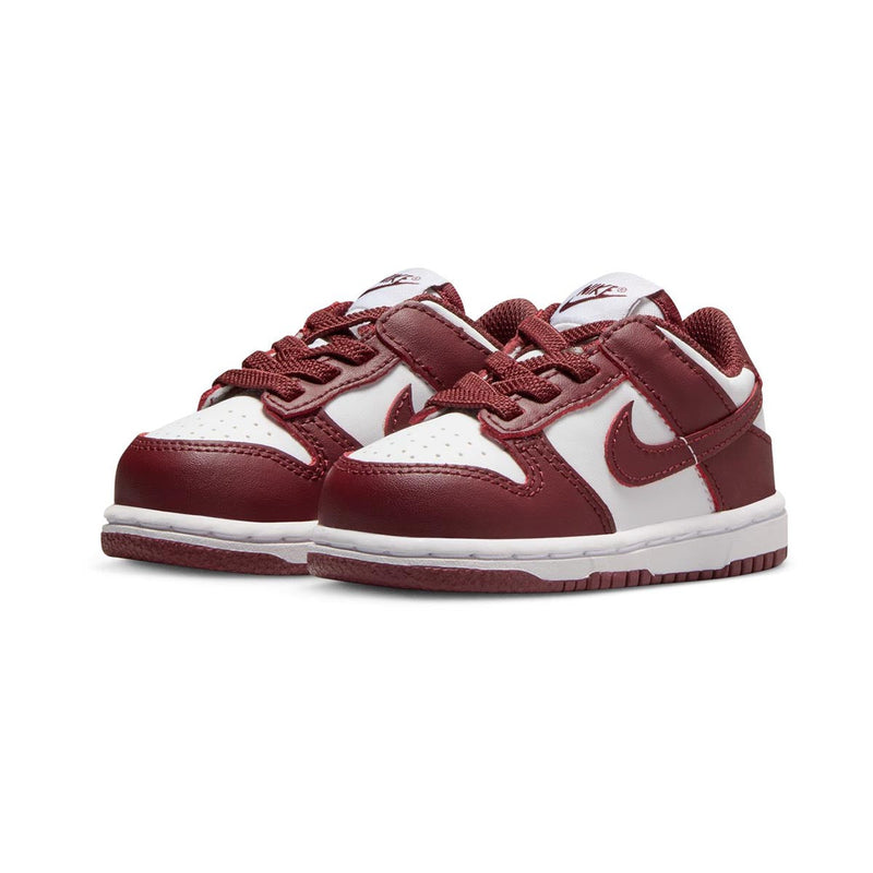 Dunk Low 'White Gym Red Redwood' Baby/Toddler Shoes
