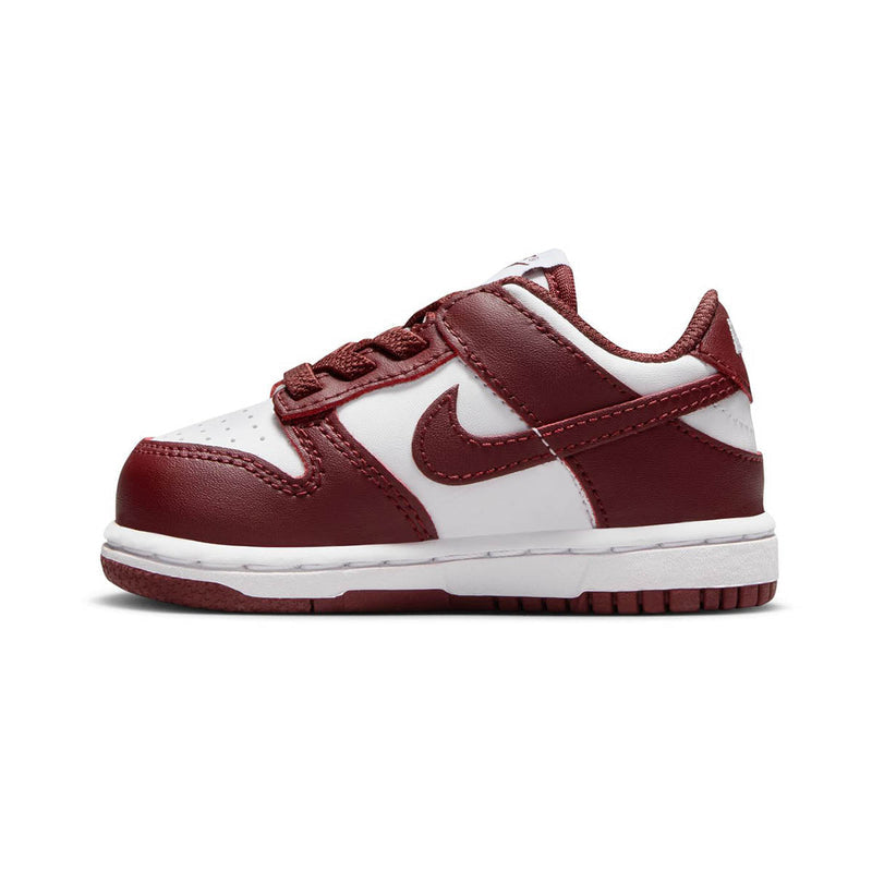 Dunk Low 'White Gym Red Redwood' Baby/Toddler Shoes