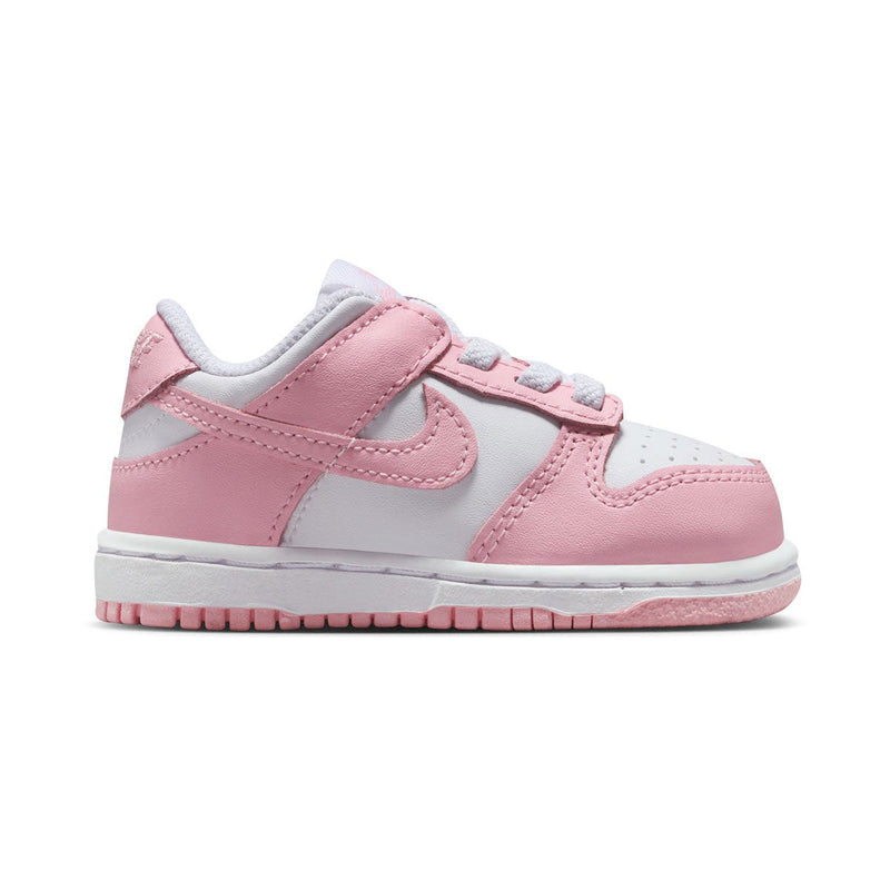 Dunk Low 'White Medium Soft Pink' Baby/Toddler Shoes