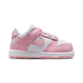 Dunk Low 'White Medium Soft Pink' Baby/Toddler Shoes