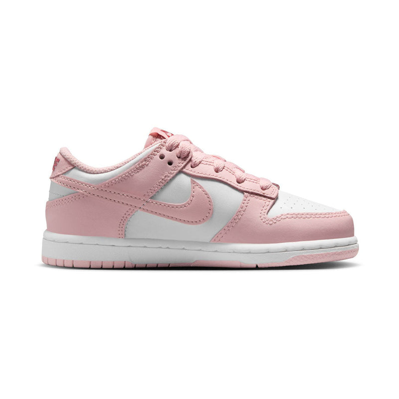 Dunk Low 'White Pomegranate' Little Kids' Shoes