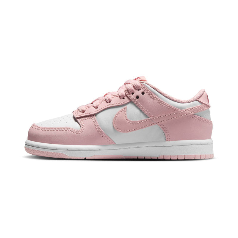 Dunk Low 'White Pomegranate' Little Kids' Shoes