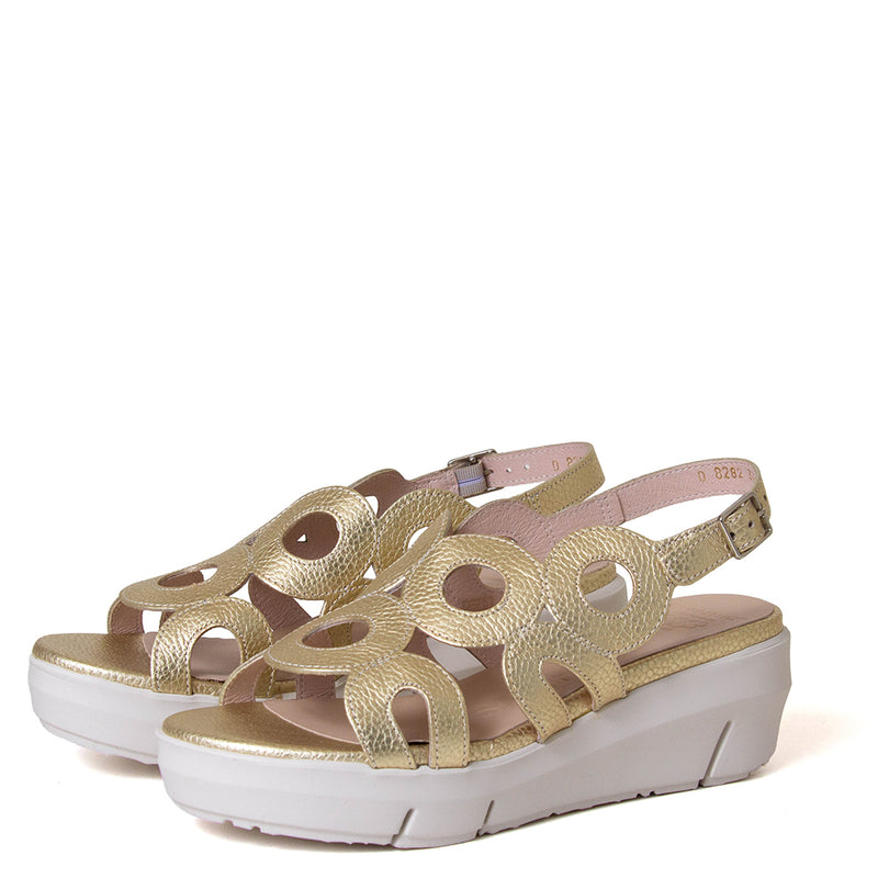 Durana Women's Platform Leather Sandal