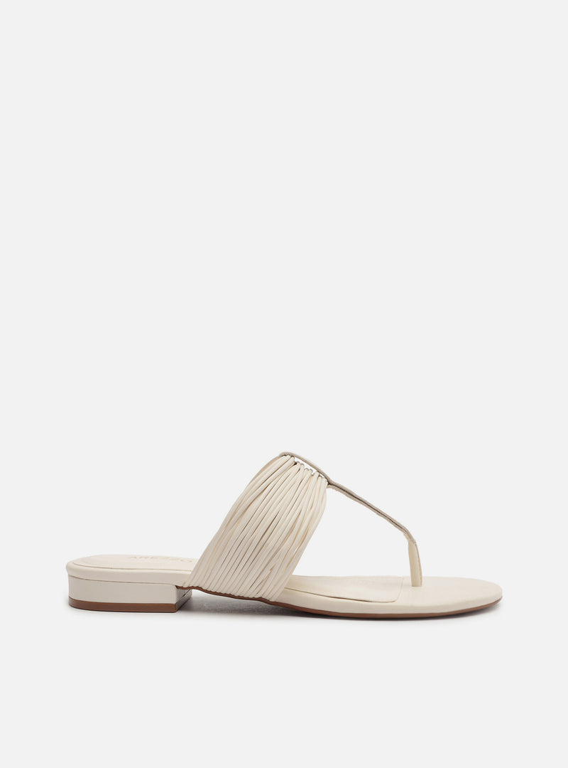 Elani Leather Sandal Flats S/26