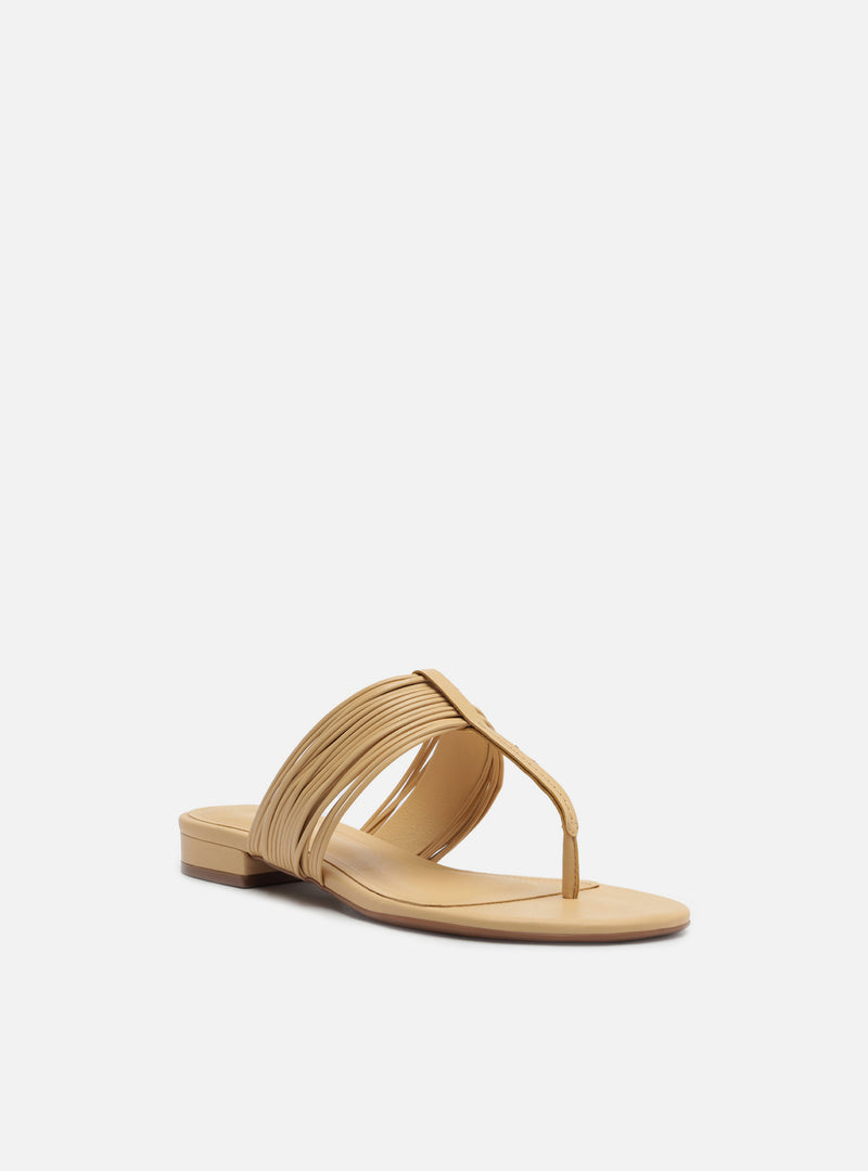 Elani Leather Sandal Flats S/26