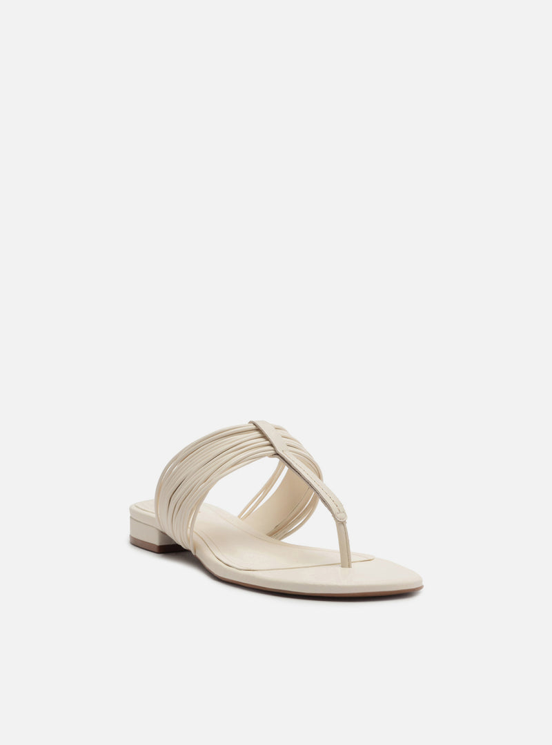 Elani Leather Sandal Flats S/26