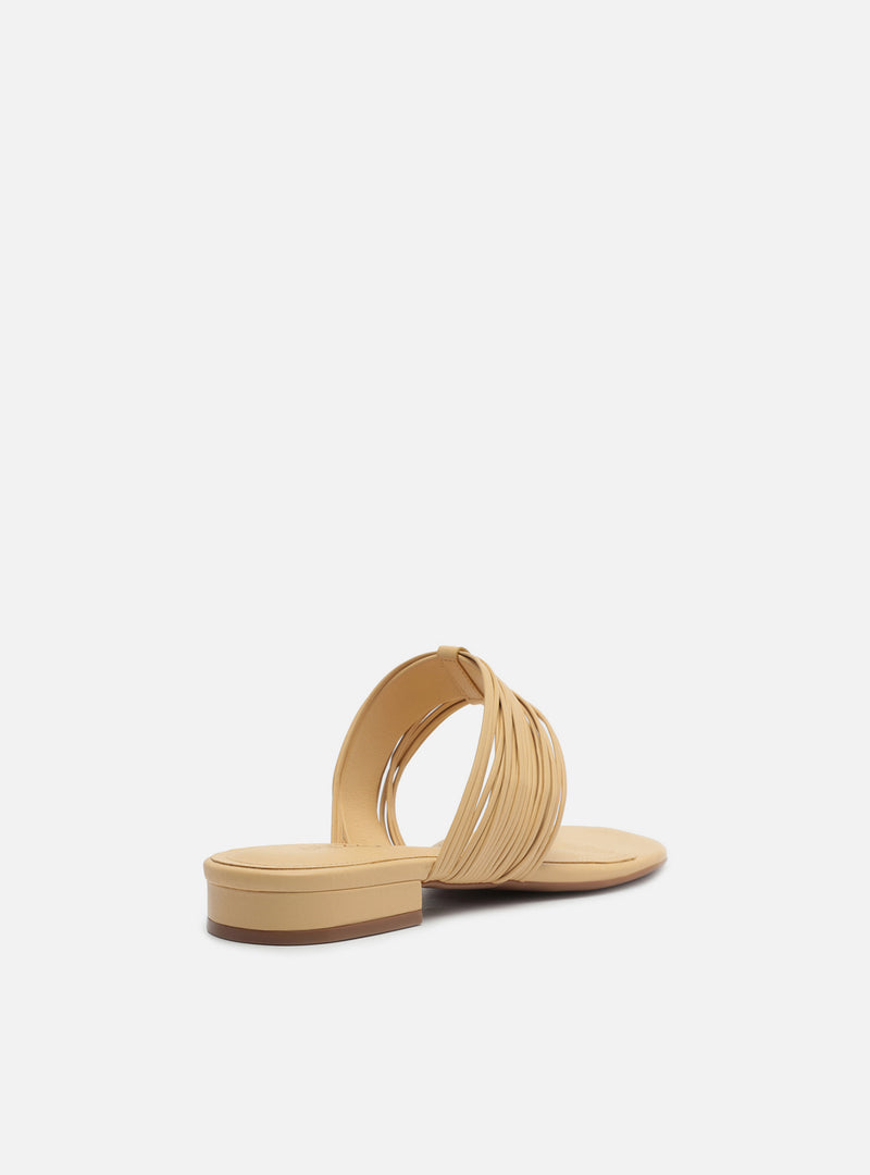 Elani Leather Sandal Flats S/26