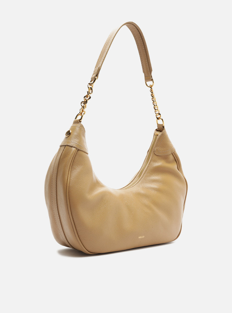 Elena Large Leather Hobo Handbags S/26