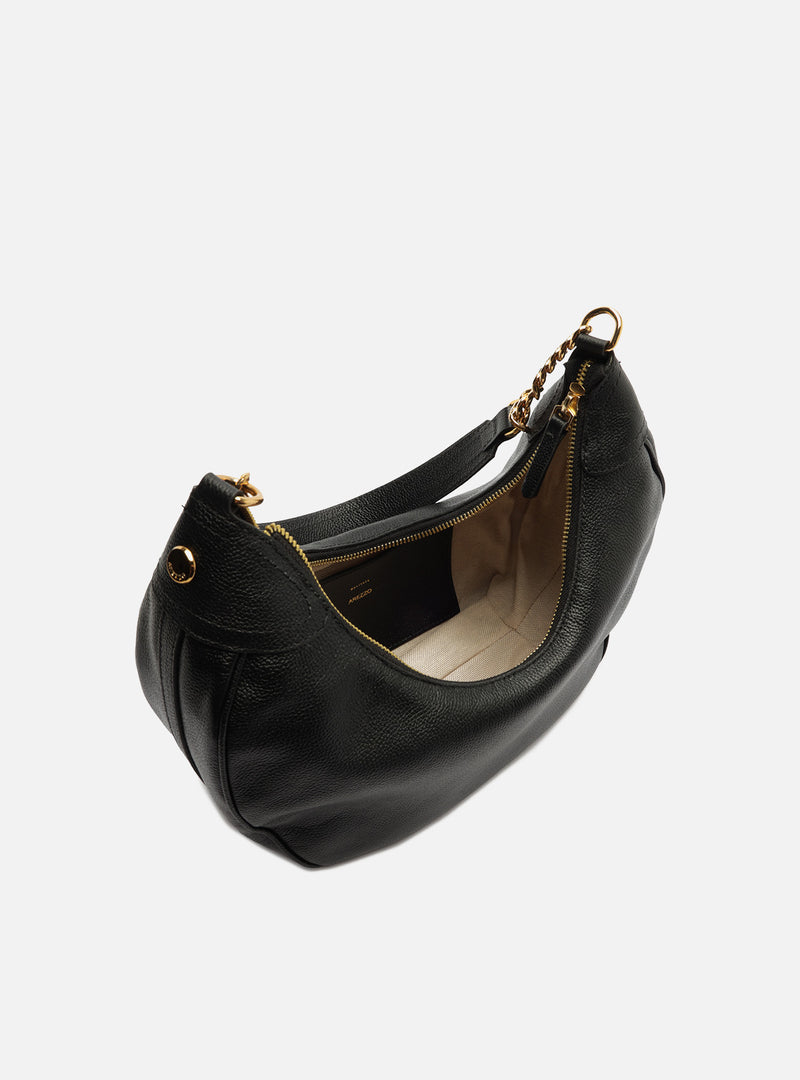 Elena Large Leather Hobo Handbags S/26
