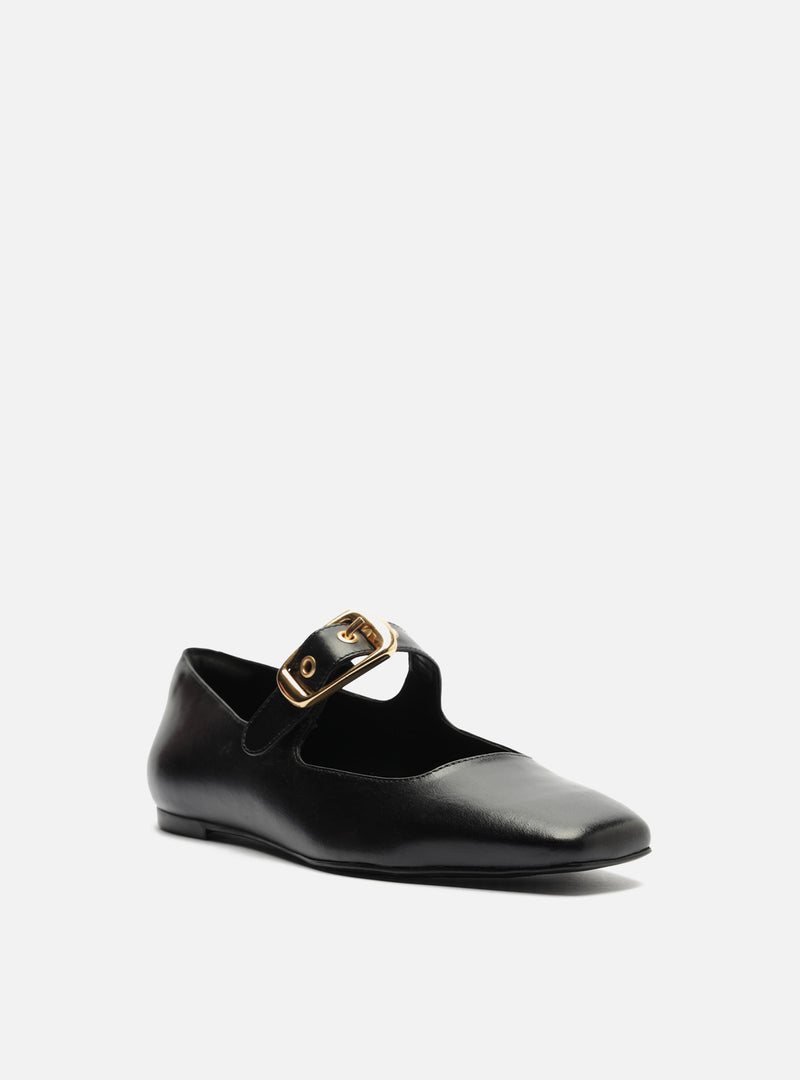 Elena Leather Ballet Flats F/25