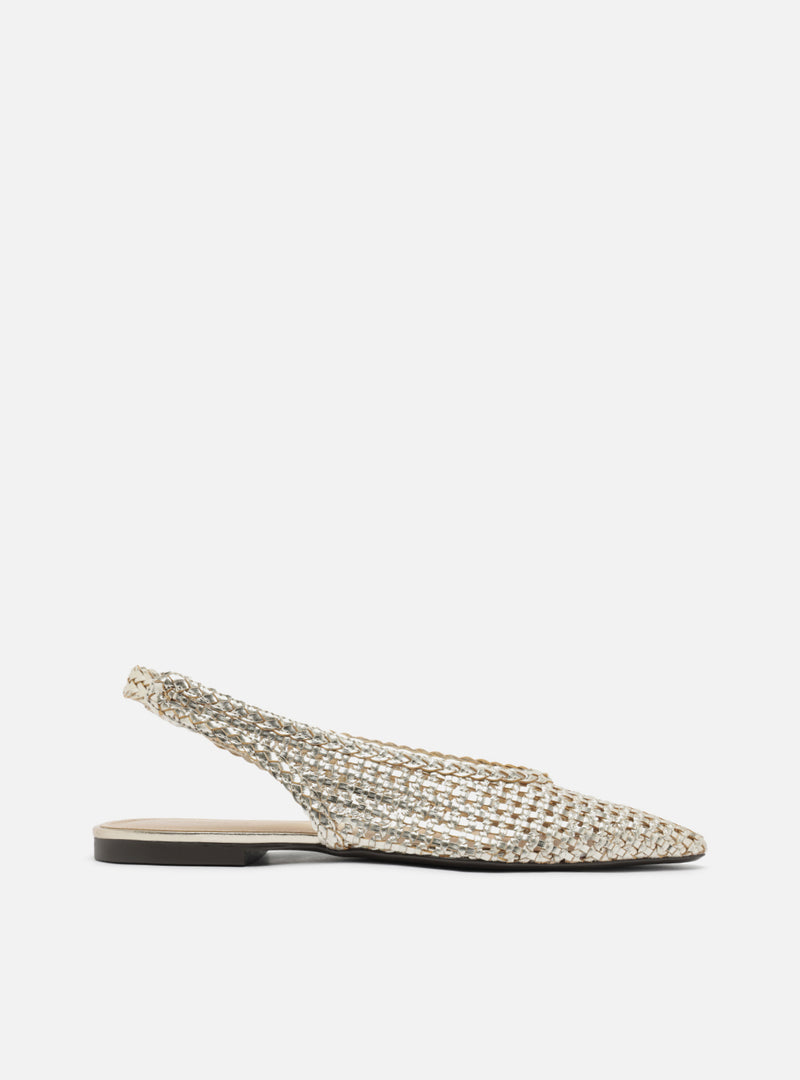 Eva Ballet Leather Flat Flats U/26