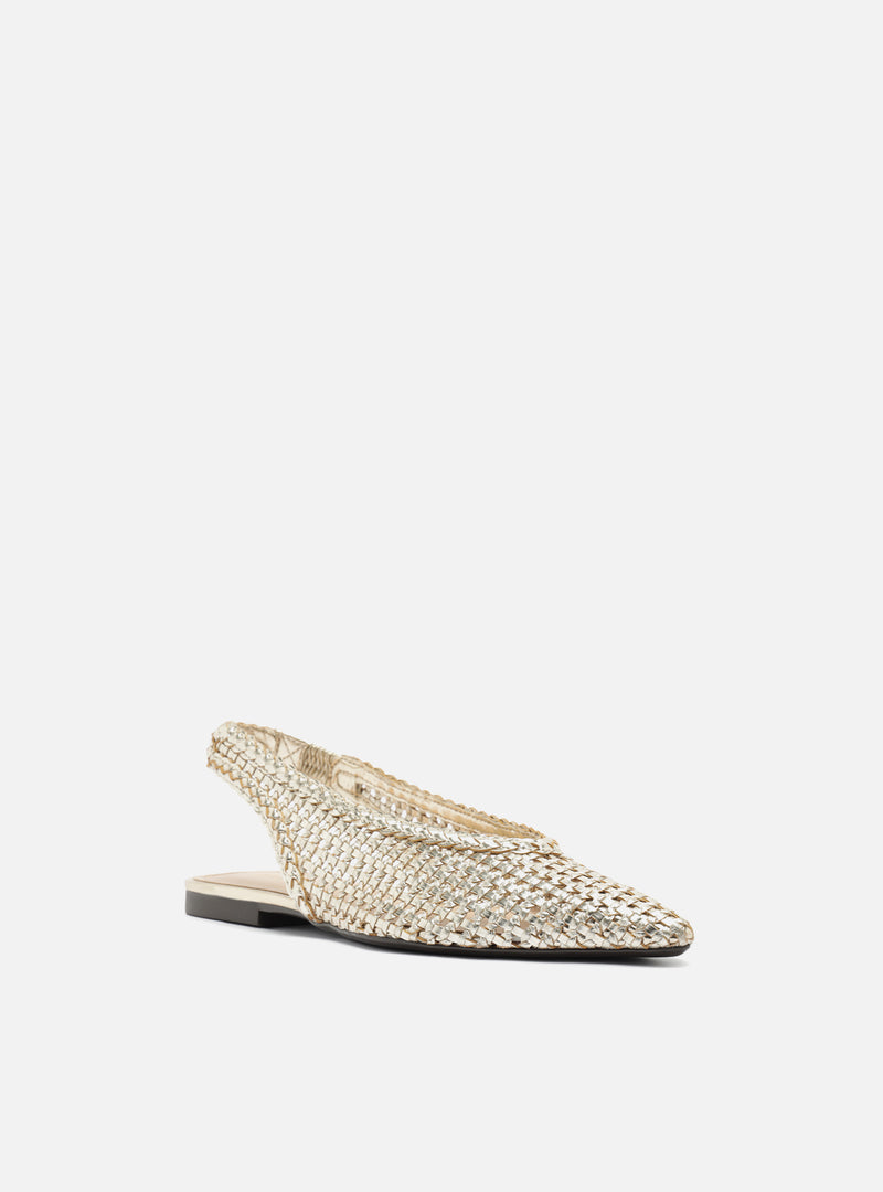 Eva Ballet Leather Flat Flats U/26