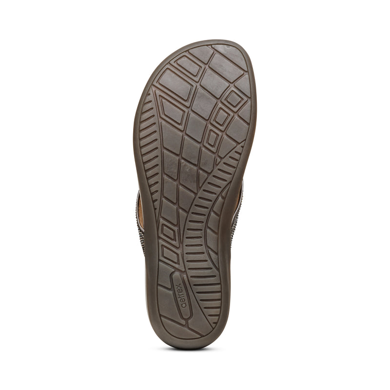 Eve Sparkly Thong Sandal #color_pewter