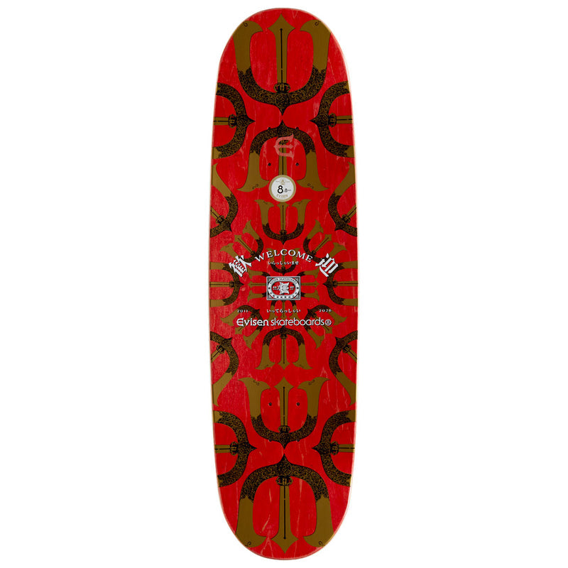 Evisen Welcome-E Skateboard Deck - 8.80"