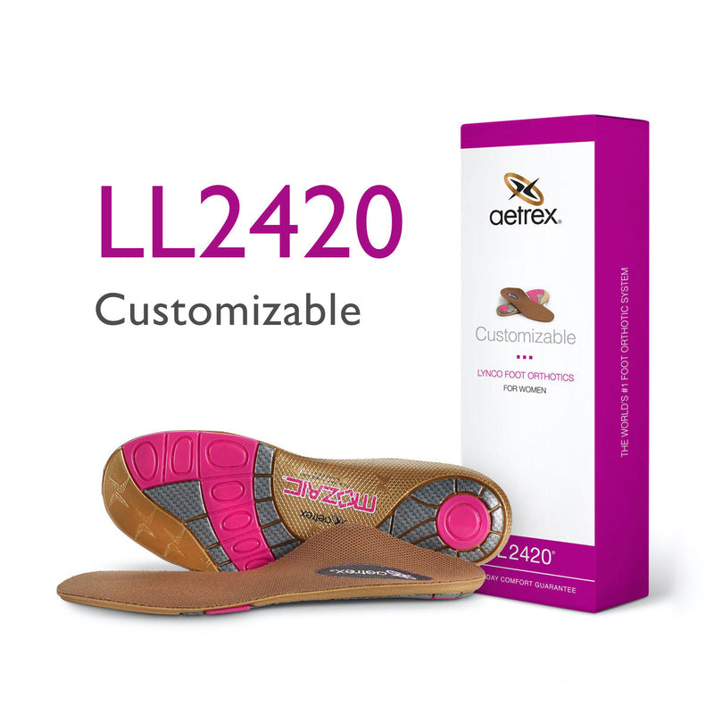 First Generation Women's Customizable Posted Orthotics #color_