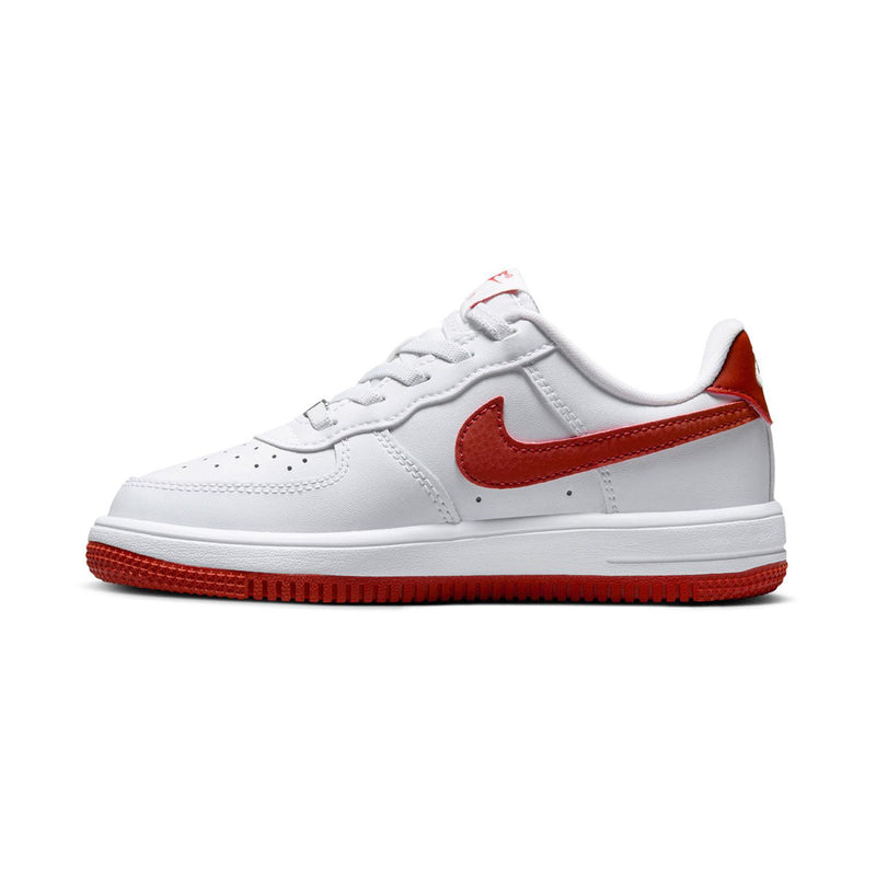 Force 1 Low EasyOn 'White Dragon Red' Little Kids' Shoes