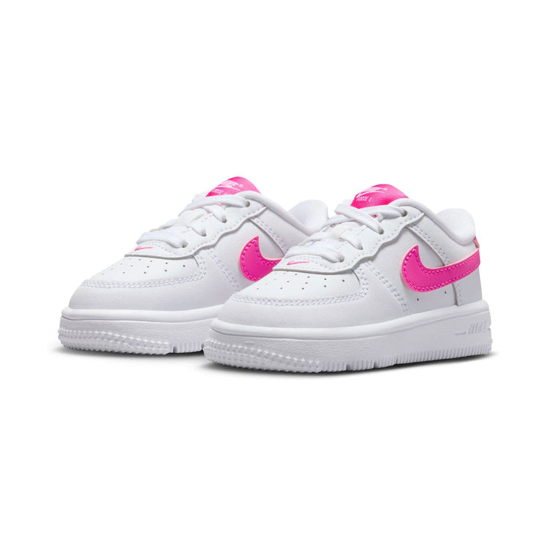 Force 1 Low 'White Laser Fuchsia' Baby/Toddler Shoes