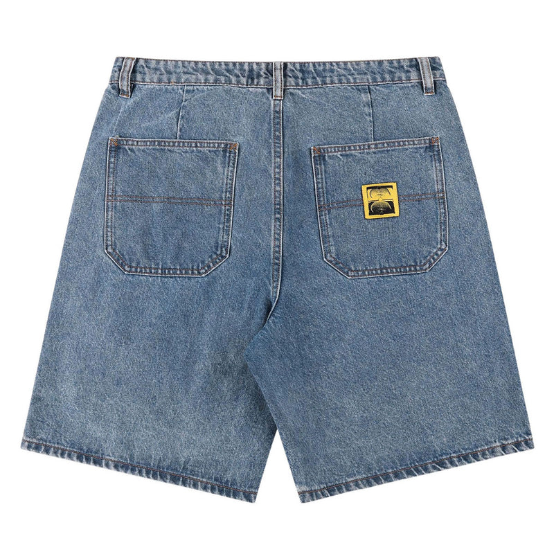 Former Reynolds 21 Denim Walk Shorts - Mid Blue