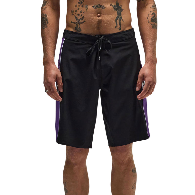 Former Team 20 Boardshorts - Black/Purple