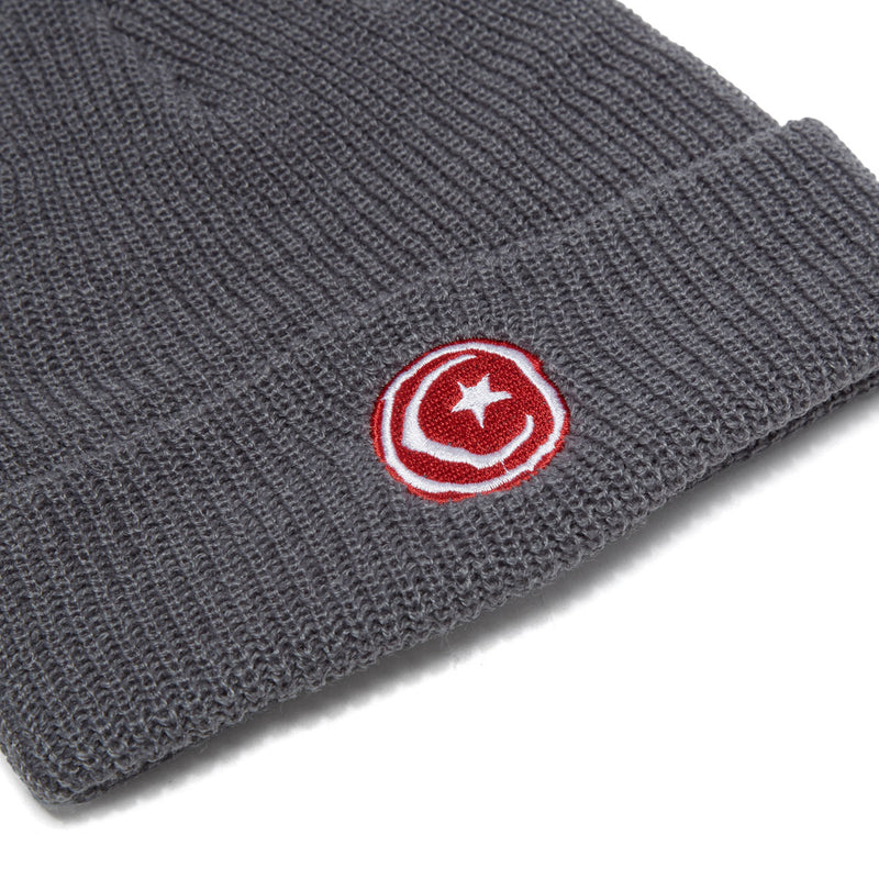 Foundation Star & Moon Beanie - Grey