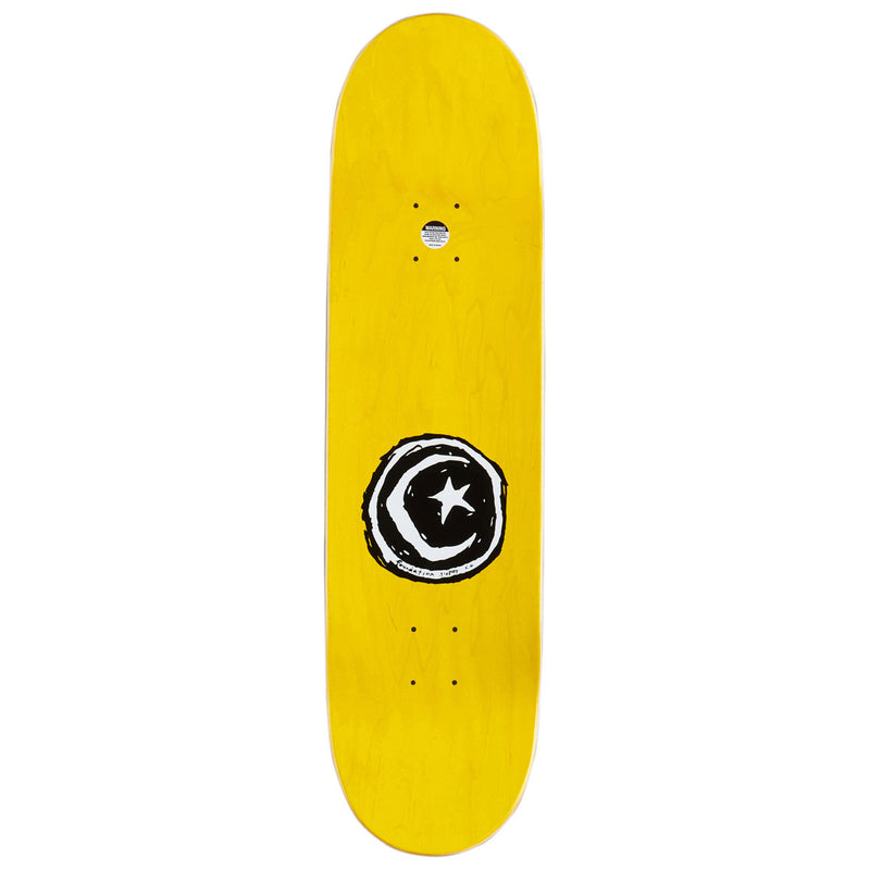 Foundation Star & Moon Skateboard Deck - Green - 8.50"