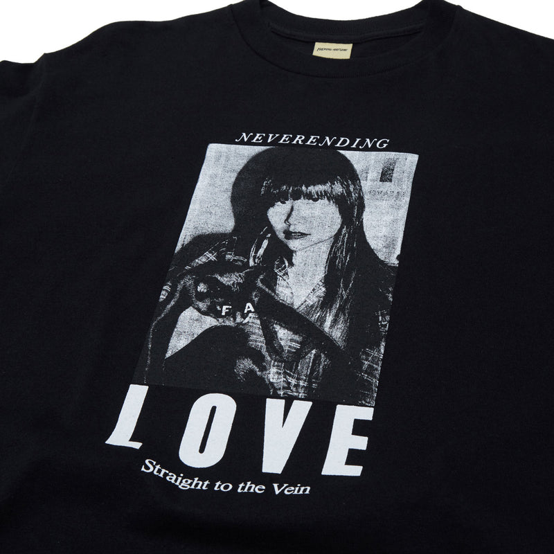 Fucking Awesome Neverending Love T-Shirt - Black