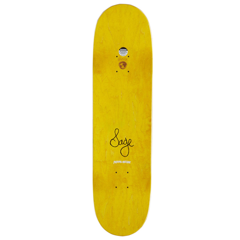 Fucking Awesome Sage Elsesser Hair Split Shape 2 Skateboard Deck - 8.38"