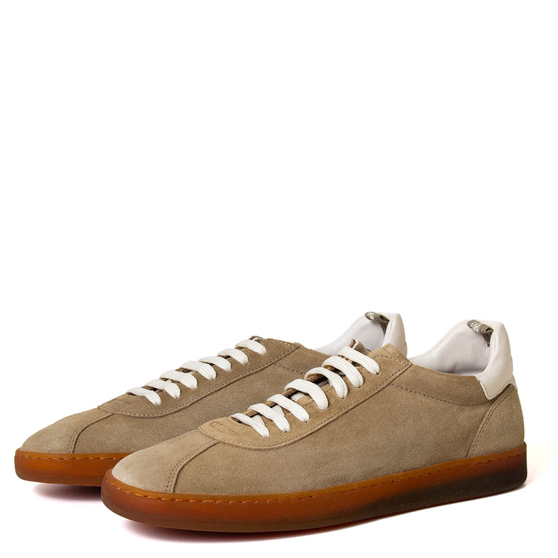 Giannasio Men's Suede Sneaker