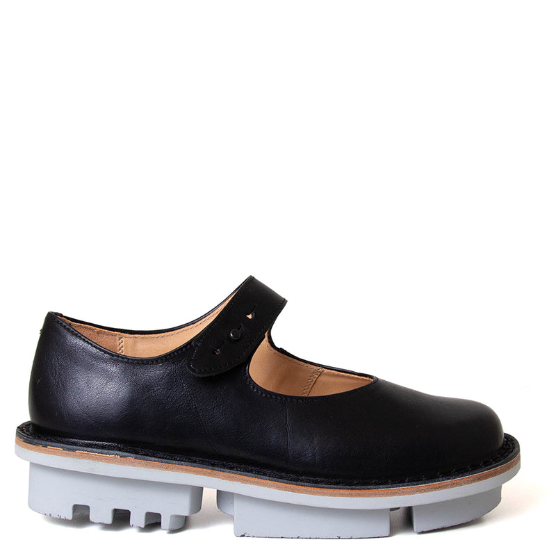 Girly Women's Platform Leather Mary Jane