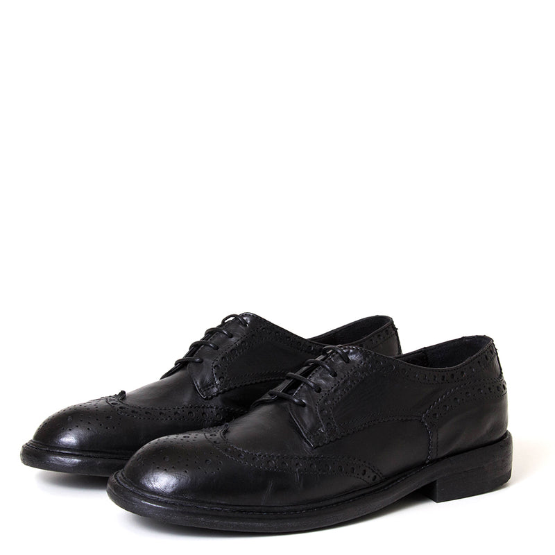 Gloria Women's Leather Wingtip Derby