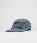 Gramicci Checkered Long Bill Cap in Sierra Check Navy