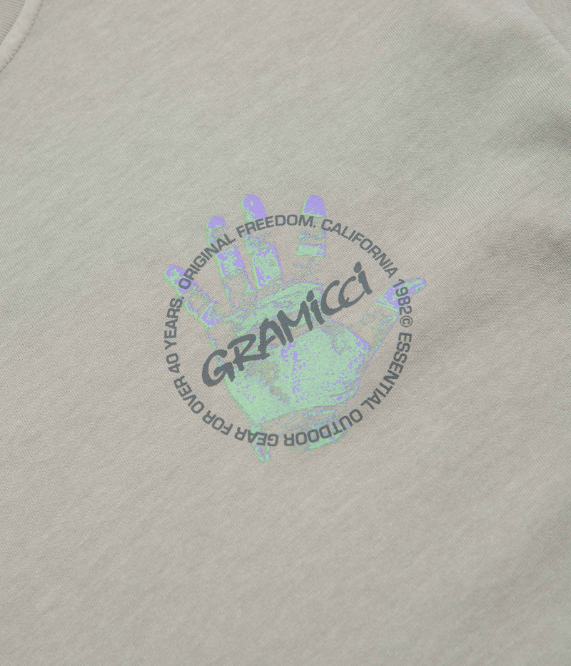 Gramicci Climbers Hand T-Shirt in Pigment Slate