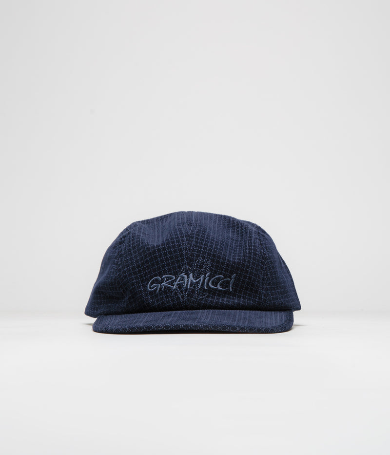 Gramicci Long Bill Cap in Grid Check