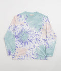 Gramicci Long Sleeve Pocket T-Shirt in Blue Tie Dye