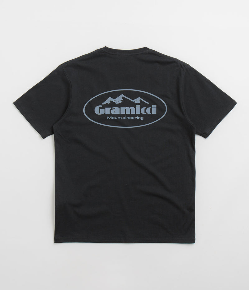 Gramicci Mountaineering T-Shirt in Vintage Black