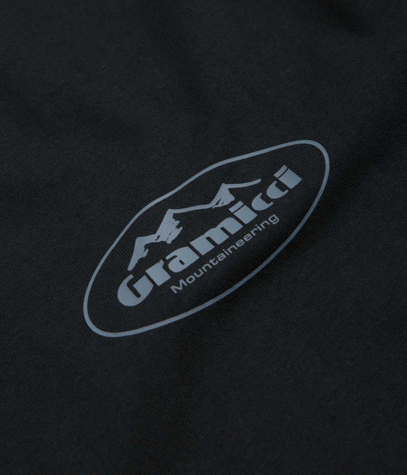 Gramicci Mountaineering T-Shirt in Vintage Black