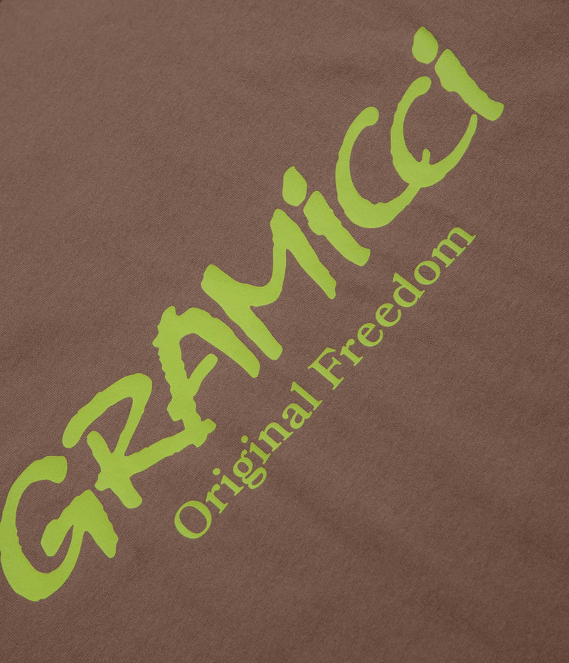 Gramicci Original Freedom T-Shirt in Pigment Brown