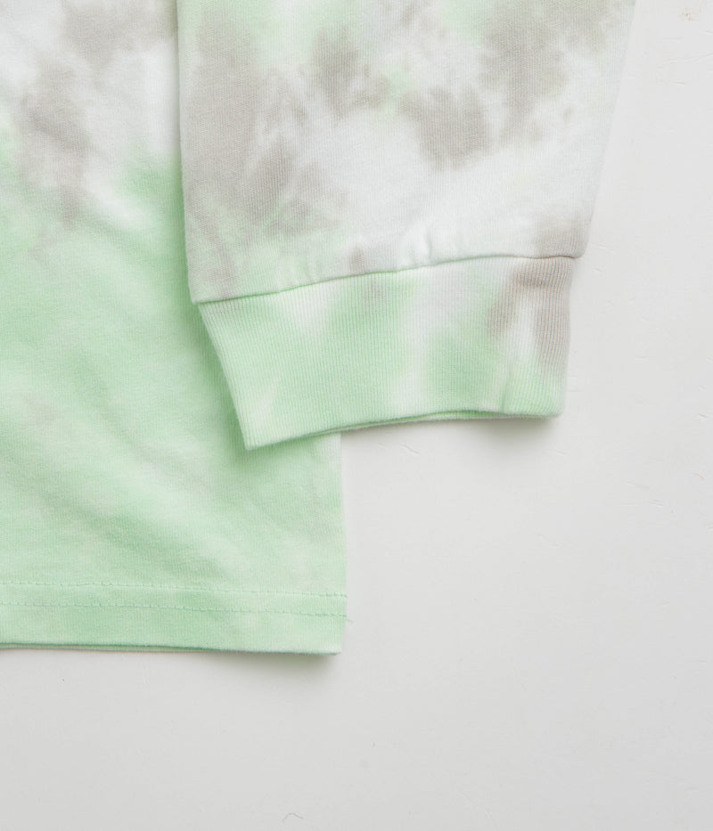 Gramicci Oval Long Sleeve T-Shirt in Green Tie Dye
