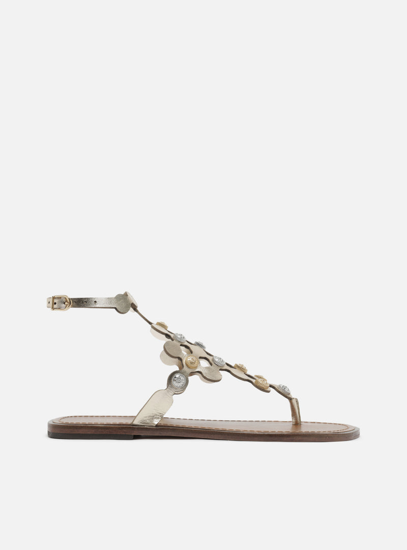 Haven Leather Flat Sandal Flats S/26