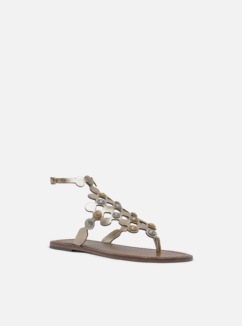 Haven Leather Flat Sandal Flats S/26