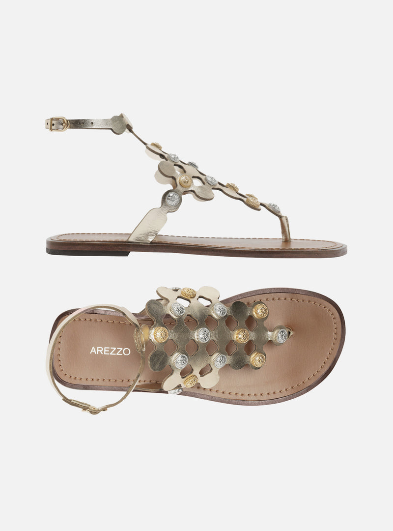Haven Leather Flat Sandal Flats S/26