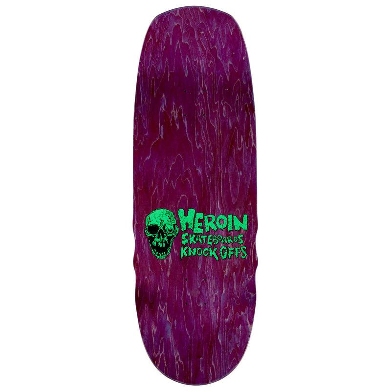 Heroin Swampy Knock Off Skateboard Complete - 10.60"