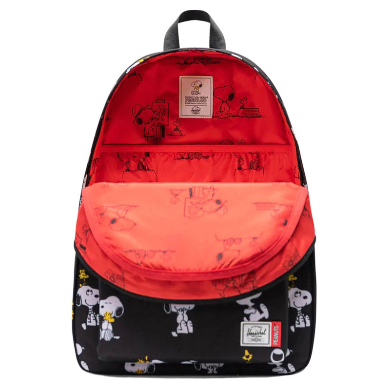 Herschel Supply x Peanuts Classic XL Backpack - Snoopy And Woodstock Black