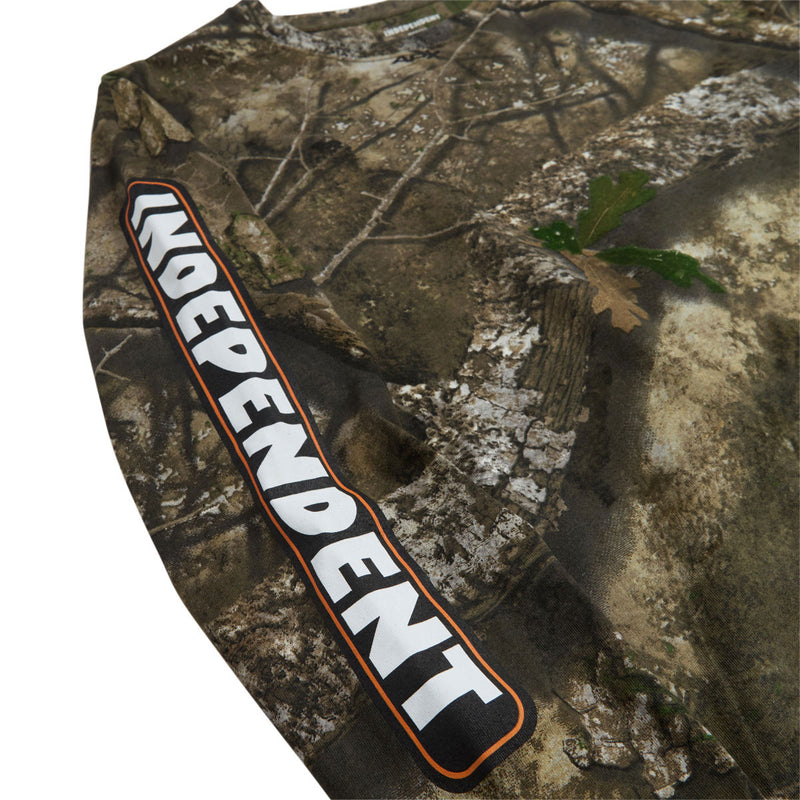 Independent Bar Logo Long Sleeve T-Shirt - Realtree APX