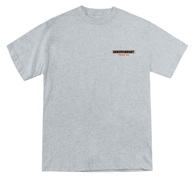 Independent Built To Grind Hard Head T-Shirt - Sport Grey