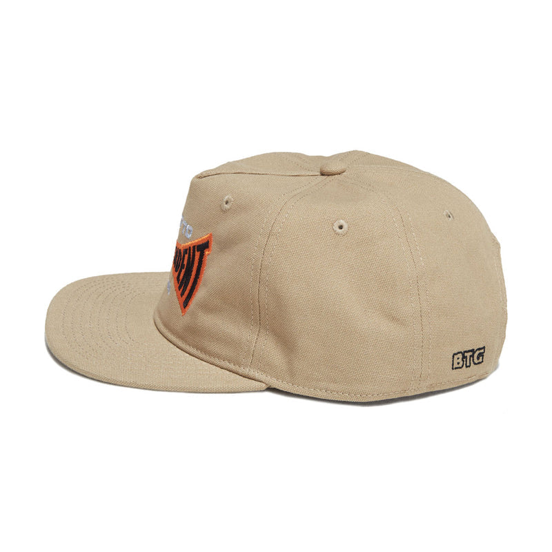Independent Built To Grind Span Snapback Hat - Khaki