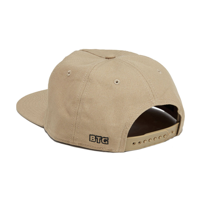 Independent Built To Grind Span Snapback Hat - Khaki