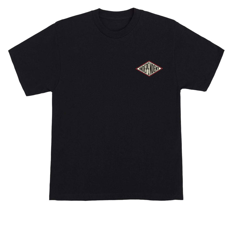 Independent FTR Cap T-Shirt - Black