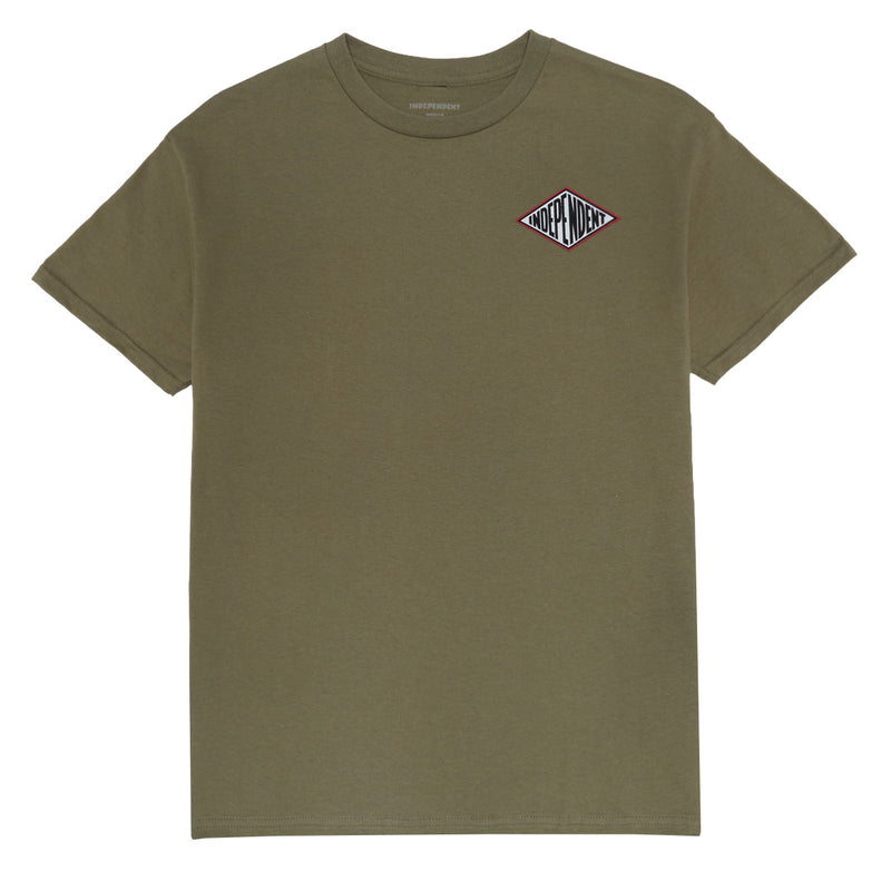 Independent FTR Cap T-Shirt - Prairie Dust